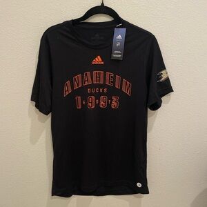 Adidas Anaheim Ducks 1993 Creator Tee – Size Small (New with Tags) Unisex​​​